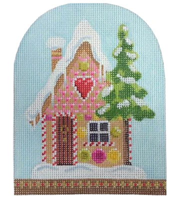 Gingerbread House Snowdome