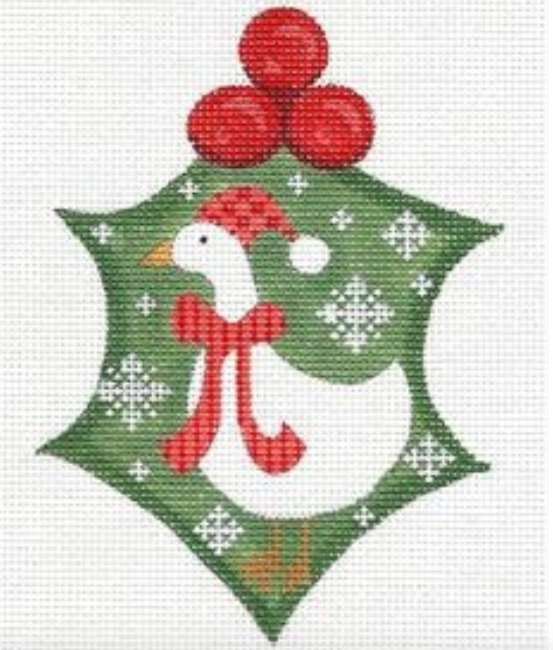 Goose Holly ornament