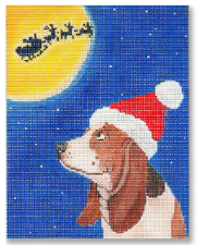 Basset Hound Christmas