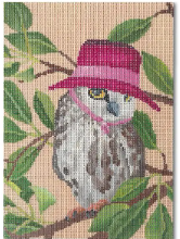 Dapper Owl w/ Hat