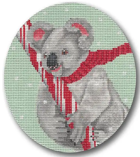 Koala w/ Candy Cane