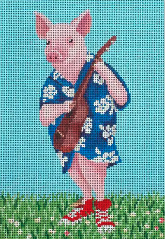 Pig w/Ukulele