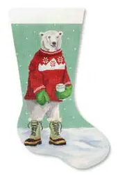 Polar Bear w/ Red Sweater