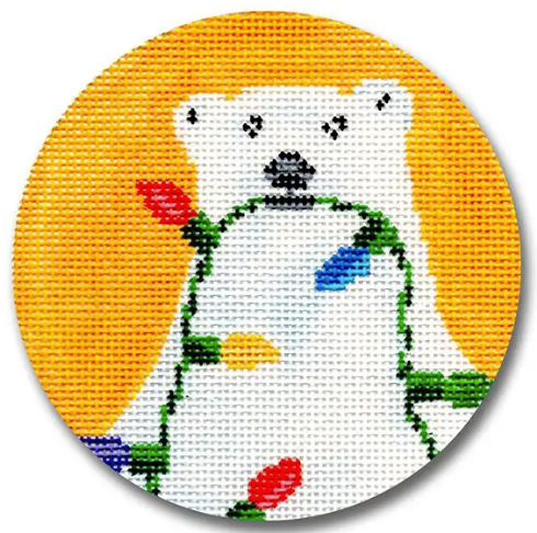 Polar Bear With Lights-TS