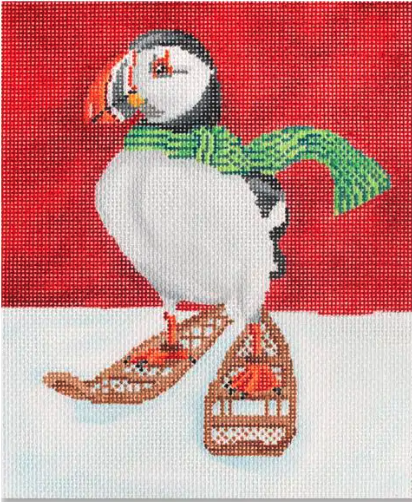 Puffin w/ Snow Shoes