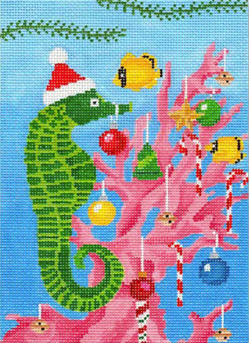 Seahorse Decorating for Xmas