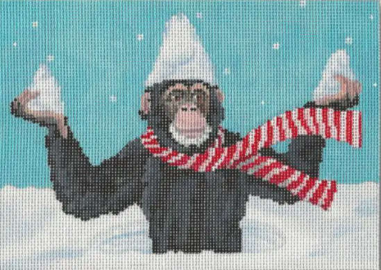 Snowy Chimp