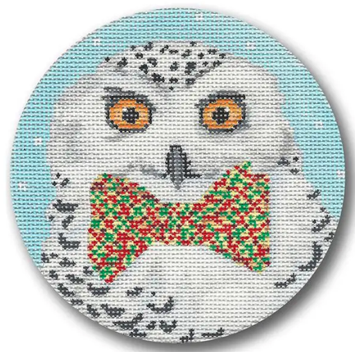 Snowy Owl Ornament-TS