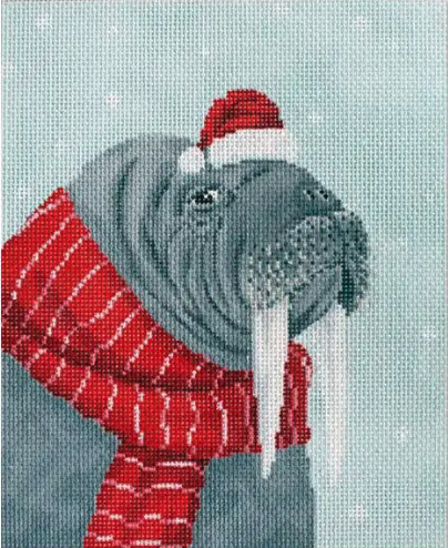 Walrus w/ Red Scarf