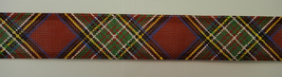 Christmas Plaid Belt