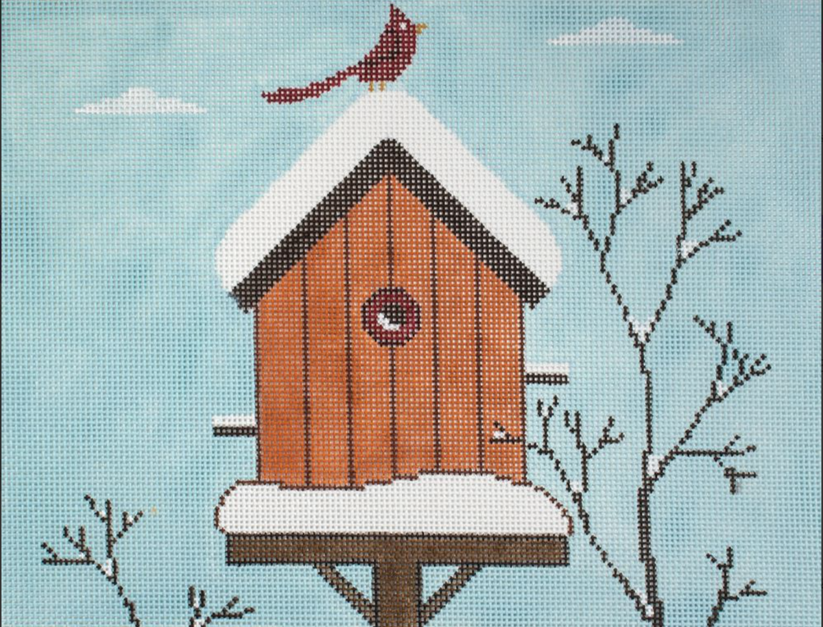 WINTER BIRDHOUSE