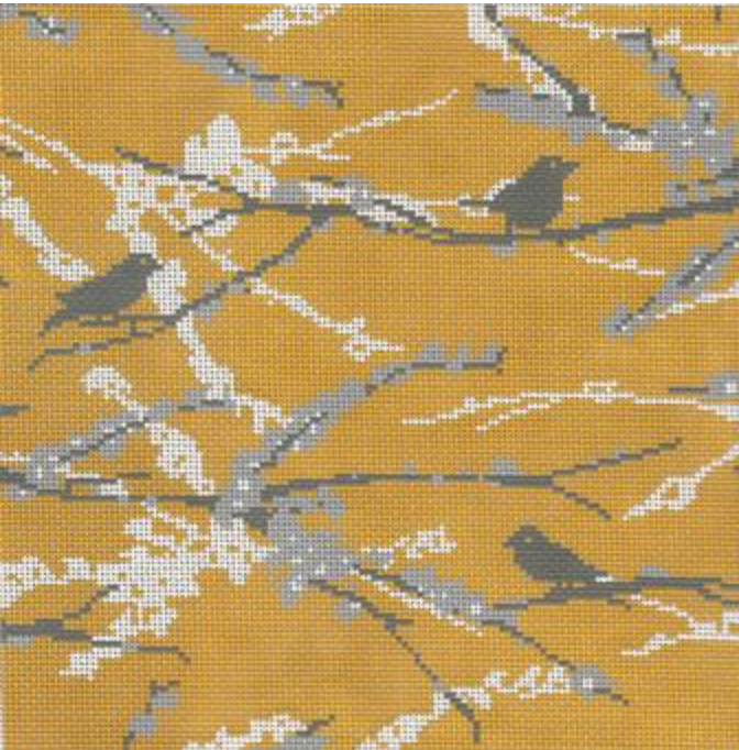 SPARROWS-VINTAGE YELLOW