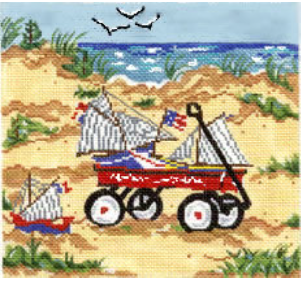 WAGON W/BOATS