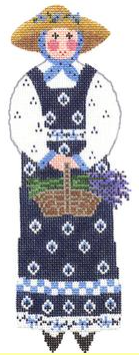 LAVENDER LADY ORNAMENT