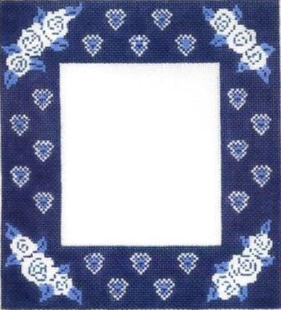 BLUE/WHITE FRAME