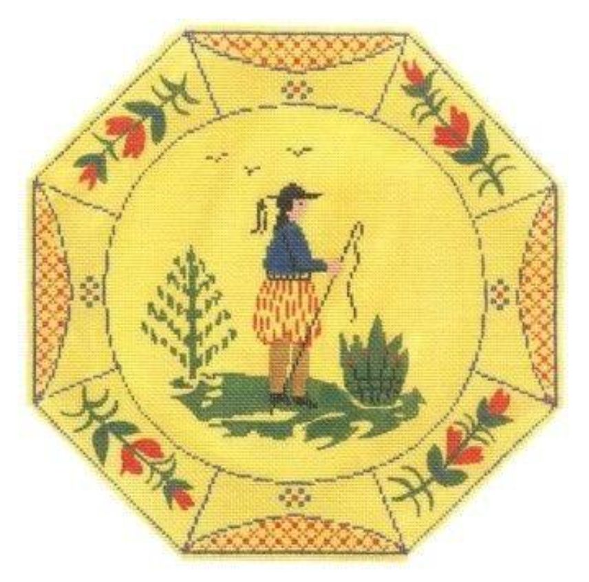 BOY QUIMPER PLATE