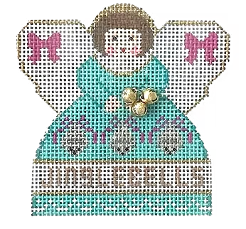 Jingle Bells Mini-Angel w/Stitch Guide