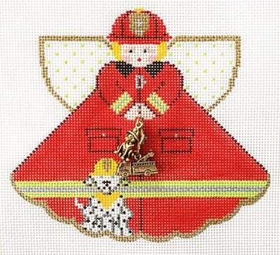 Firefighter Angel w/Charms