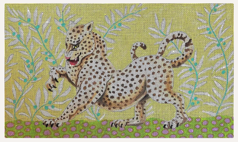 Cheetah On Green