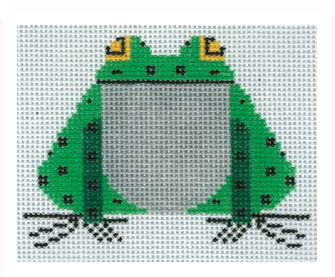 Frog Ornament 4 Sq 18M