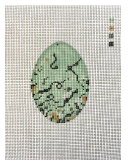 Egg Series-Red-Winged Blackbird The Plum Stitchery