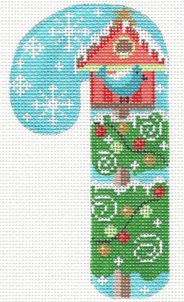 Birdhouse Candy Cane