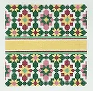 Portuguese Tiles 4" Square Winter