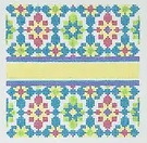 Portuguese Tiles 4" Square Spring