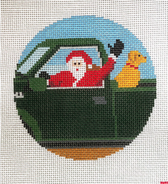 Pickup Driving Santa