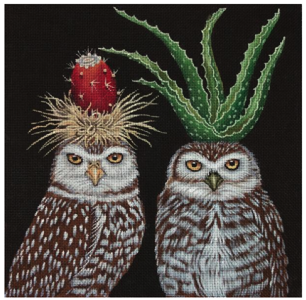 Aloe Prickly Pear Owls