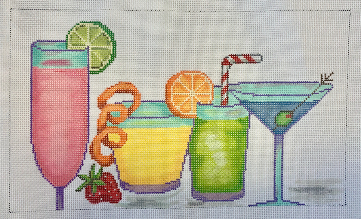 Summer Drinks Pillow