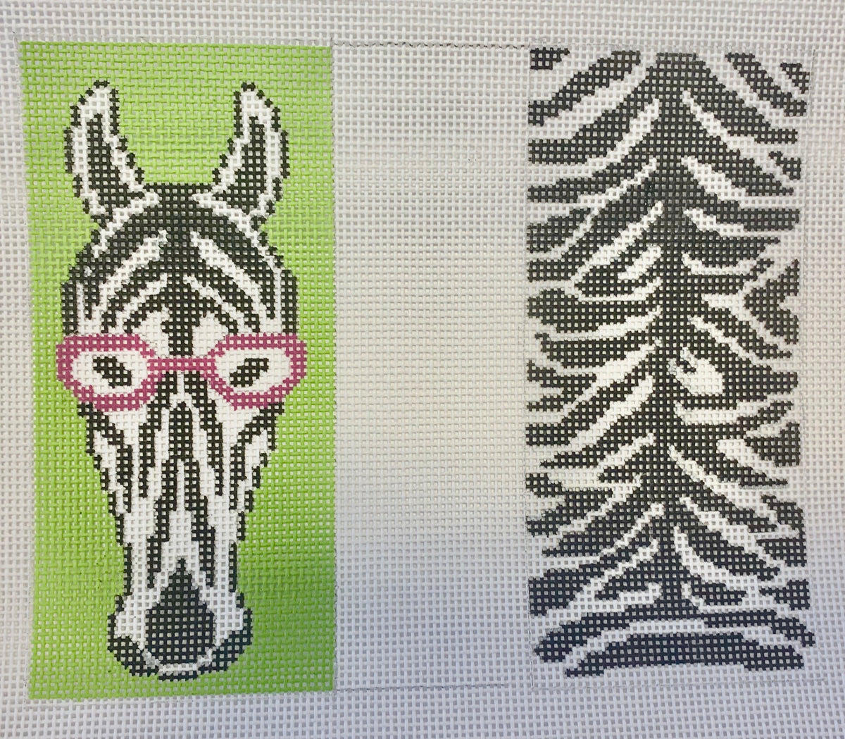 Zebra Eyeglass Case-Double