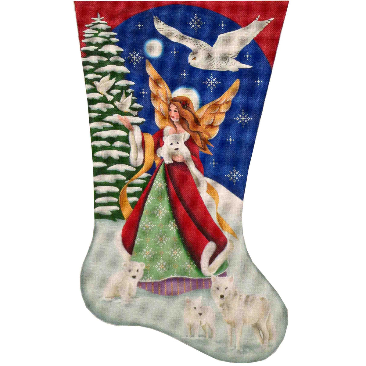 Arctic Angel Stocking