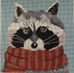 Raccoon w/ Scarf