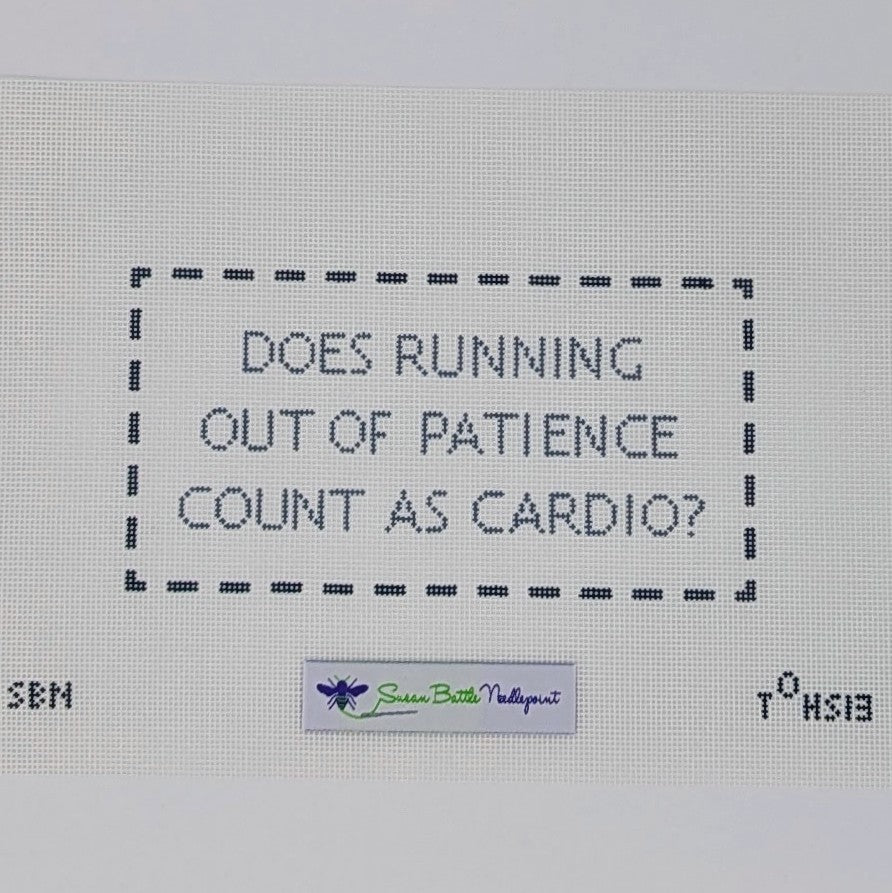 Running Out Of Patience.....Cardio?