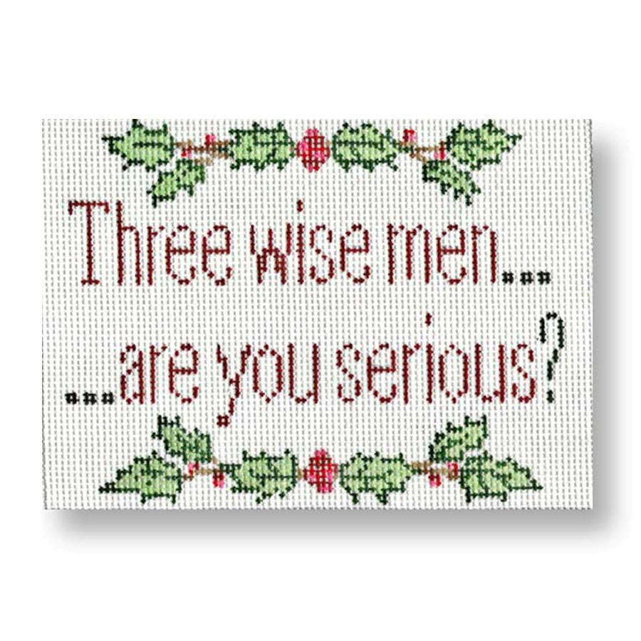 Three Wisemenserious Saying