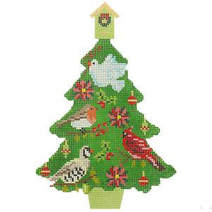 Christmas Birds Tree