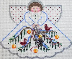 Christmas Cardinals Angel