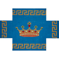 Crown With Greek Key Border Brick