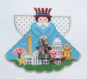 Washington DC Angel w/Charms & Stitch Guide