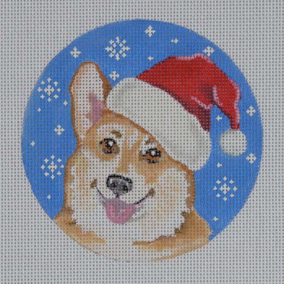 Corgi Santa