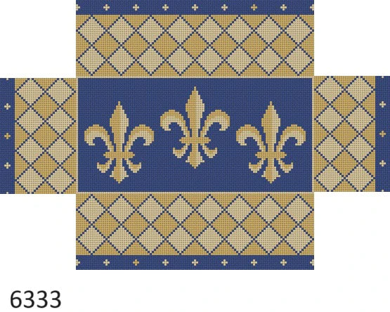 Fleur de Lis Brick Cover