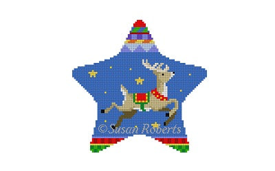 Flying Reindeer Star