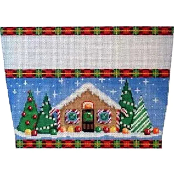 Gingerbread House Stocking Cuff