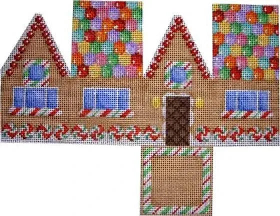 Gumdrop Roof Gingerbread Cottage