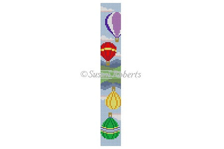 Hot Air Balloons Key Fob