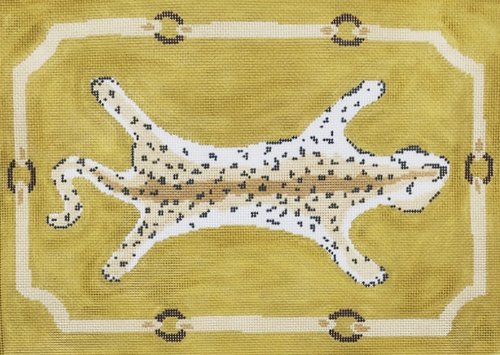 Leopard In Yellow Pillow