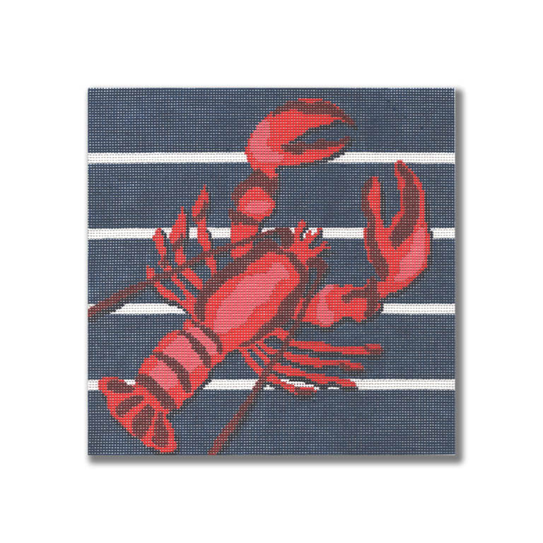 Lobster On Stripes