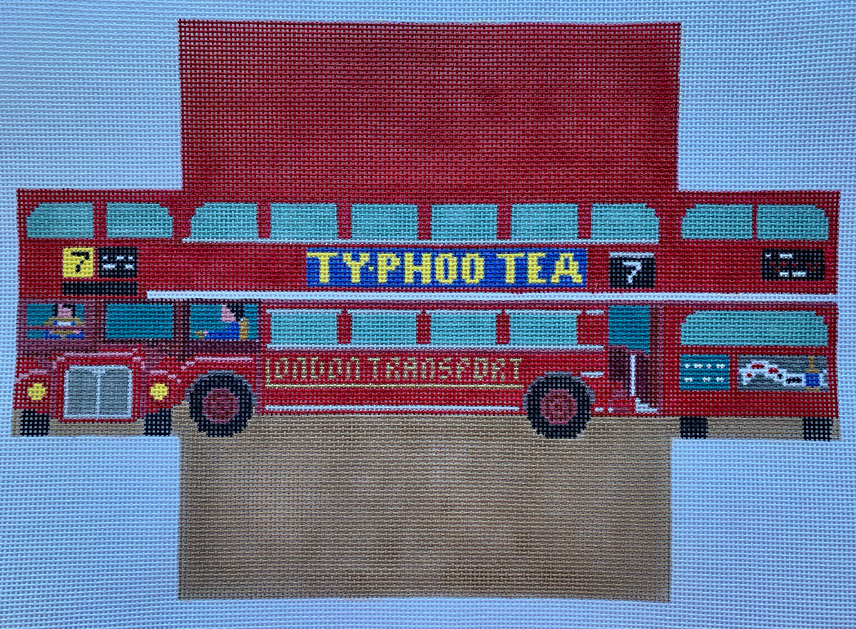 Double Decker London Bus Brick Cover