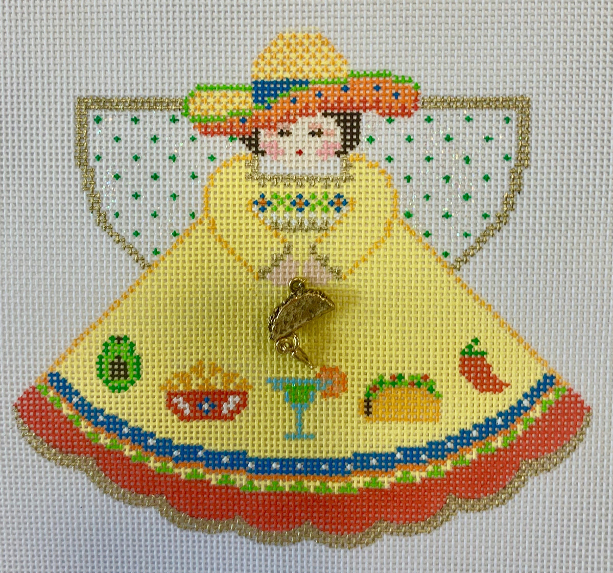 Taco Tuesday Angel w/Charms